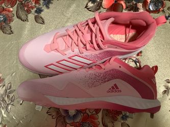 Adidas Pink Baseball Metal Cleats