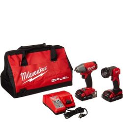 Milwaukee 2895-22ct m18 Fuel Cordless 2-piece Combo kit