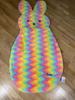 Peeps Bunny Plush Sleeping Bag