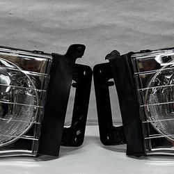 LA Zona Auto Parts 02 to 05 Dodge Ram Headlights OEM STYLE Luces Micas Calaveras Faros Focos Luz Light