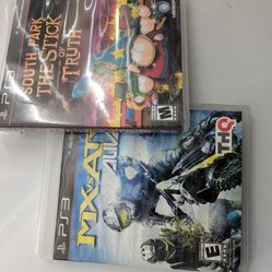 PS3 Games Lot Of Two