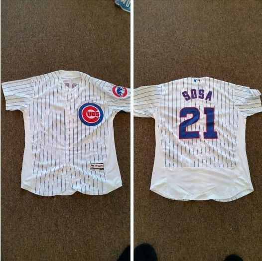 sammy sosa baseball jersey