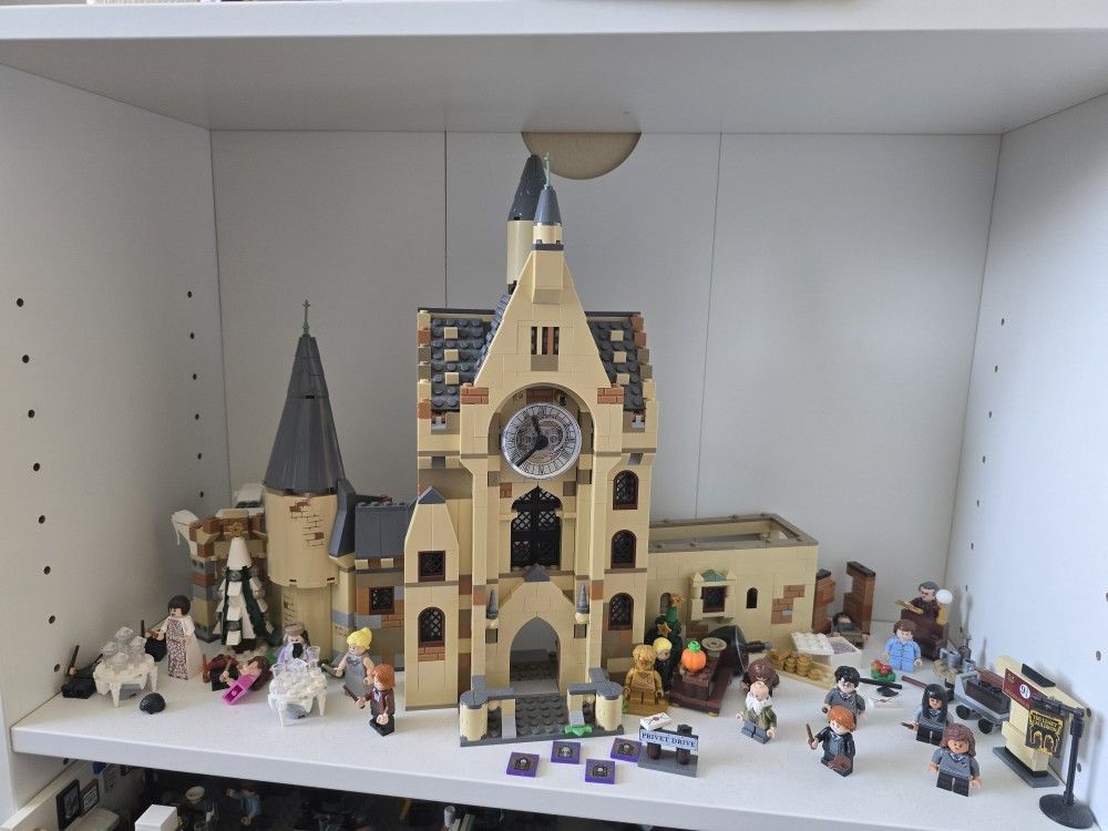 Lego Harry Potter Clock Tower And Others (Check Description)