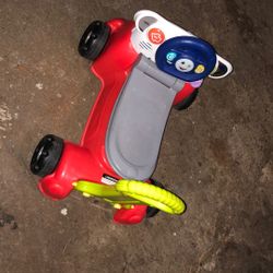 Toddler Push Toy With Bouncy Seat