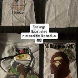 Burberry Bathing Ape T-Shirt