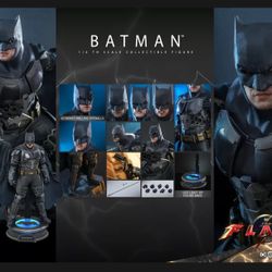 1/6 Hot Toys Batman The Flash (2023) MMS703 Batman 1/6th Scale Collectible Figure