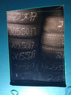 TIRE 205 50 17 each Installed ELMOFLES