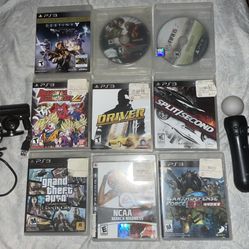 PS3 Games And PlayStation Accessories