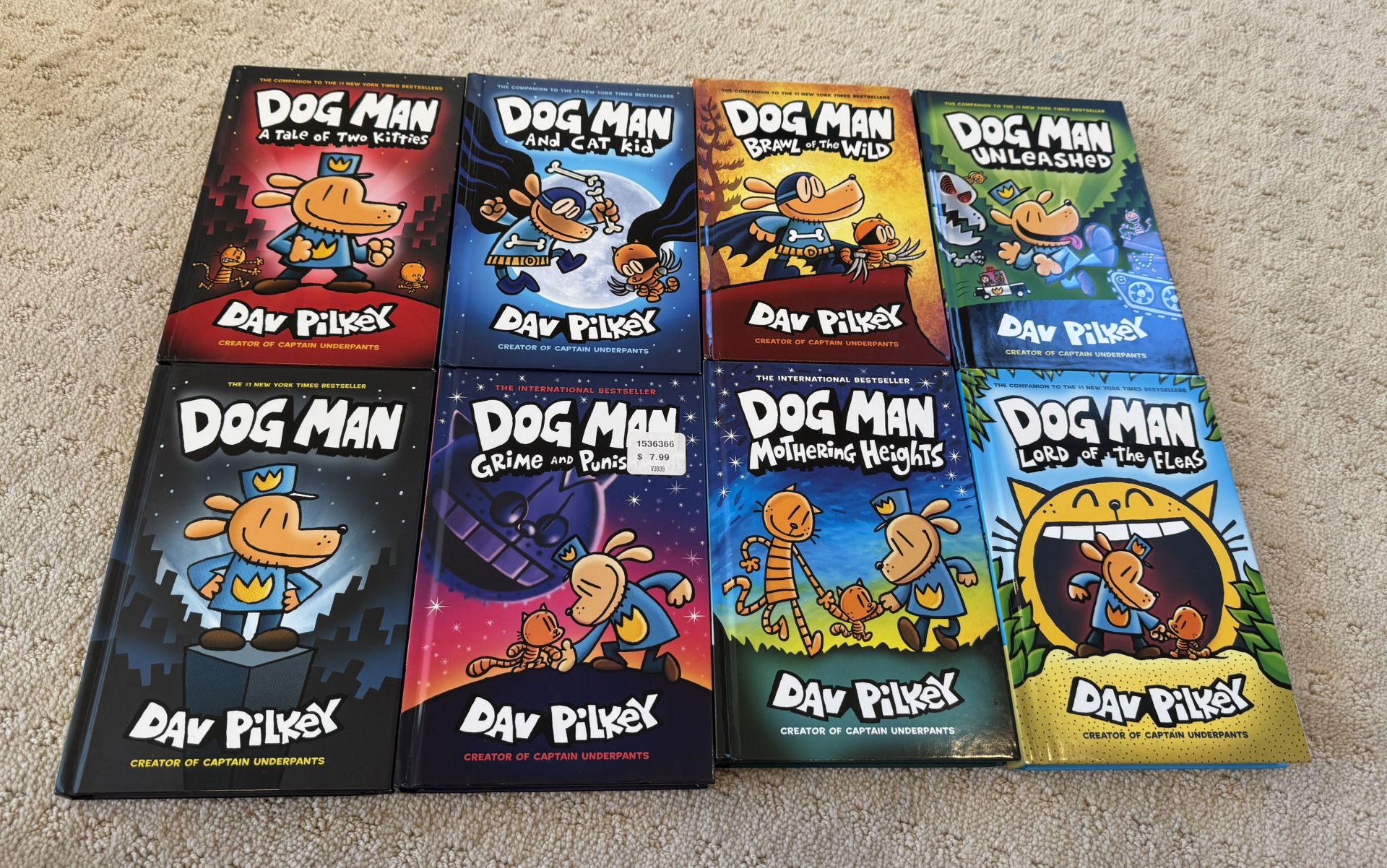 Dog Man Series x8