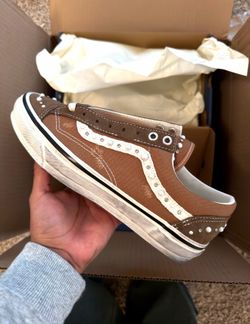 vans old skool pearlized cocoa brown