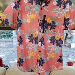 Men Shirt (M) Speedo Hawaiian Shirt (New WT)