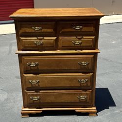 Antique Highboy Dresser 