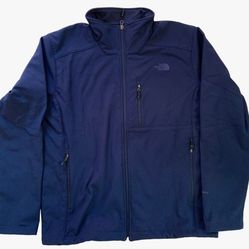 New Men Blue The North Face Apex Bionic Soft Shell Jacket