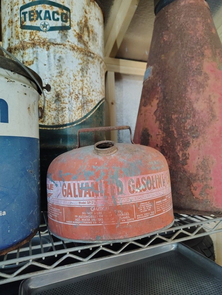 Vintage Gas Cans
