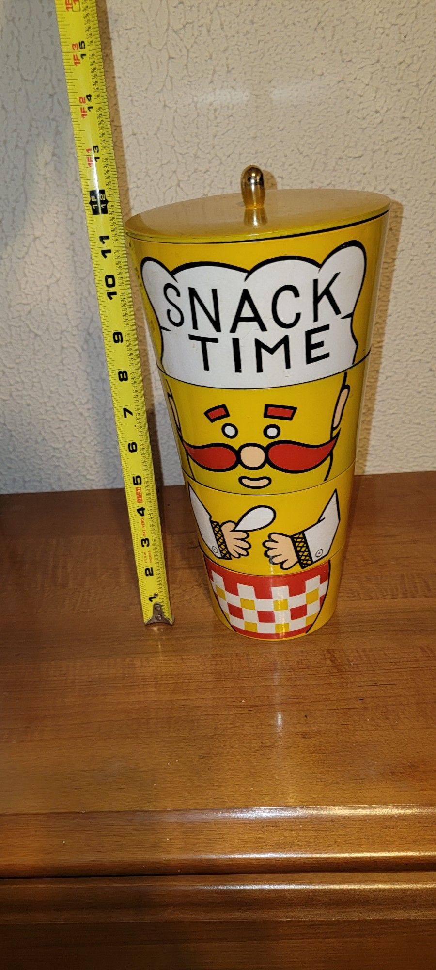 Vintage 'Snacks' Containers