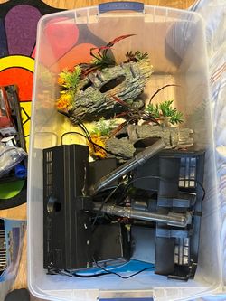 Lots of aquarium stuff