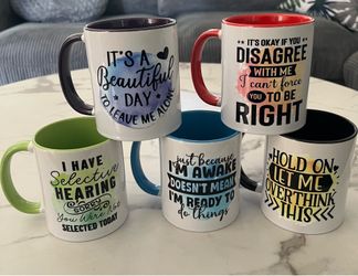 Mugs with funny quotes