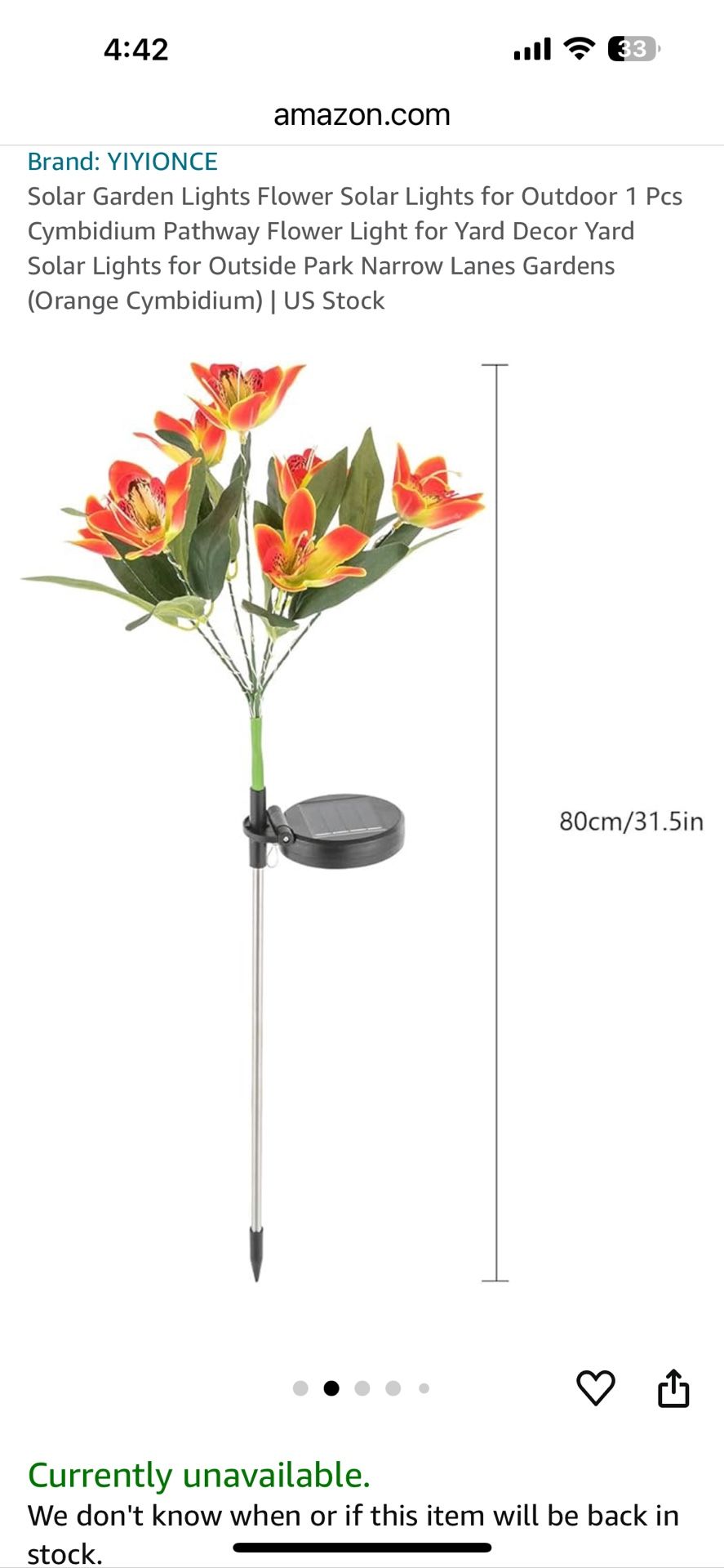 Solar flower. for Sale in Sugar Land, TX OfferUp