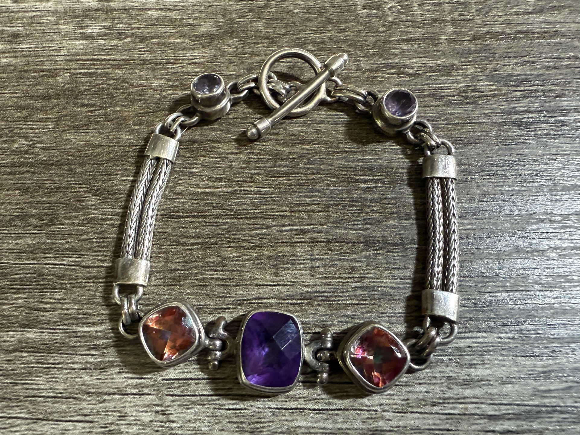 Vintage 925 Silver Bracelet