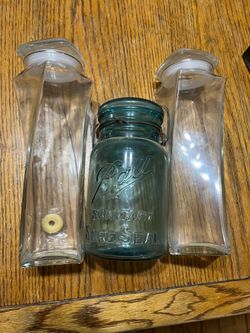Glass jars