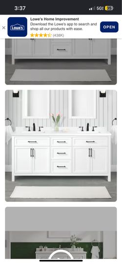Brinkhaven 72” vanity