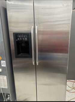 GE Stainless Steel Side-by-Side Refrigerator