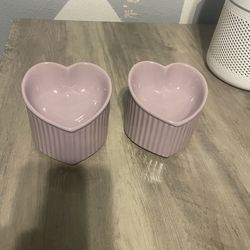 Purple pet bowls & lick mat