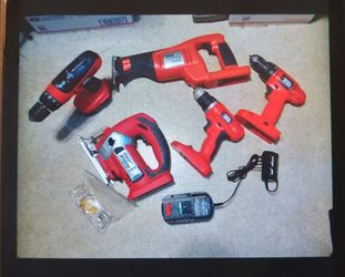 Black and decker 18v tool lot