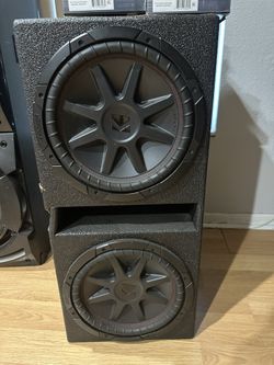 Kicker 12 Inch Subs In Box