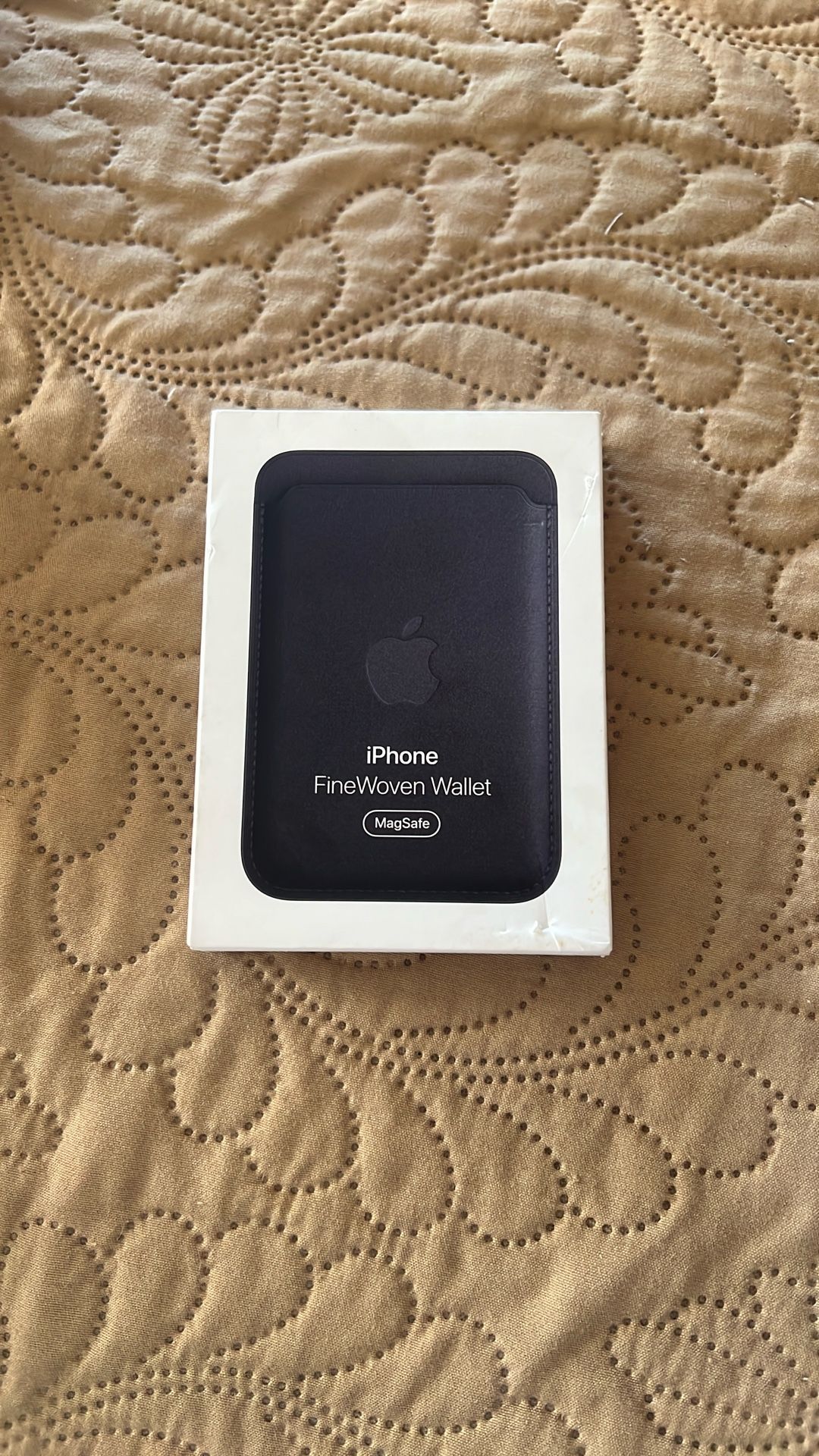 Apple - iPhone FineWoven Wallet with MagSafe - Black