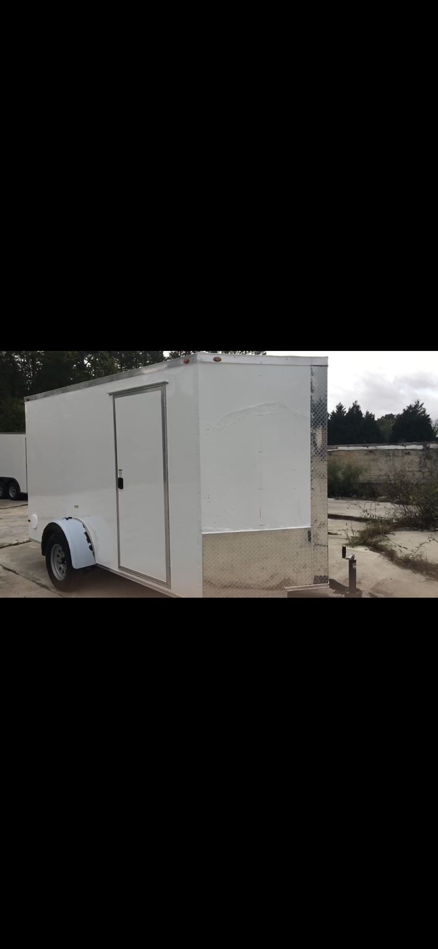 6x12 Enclosed trailer!