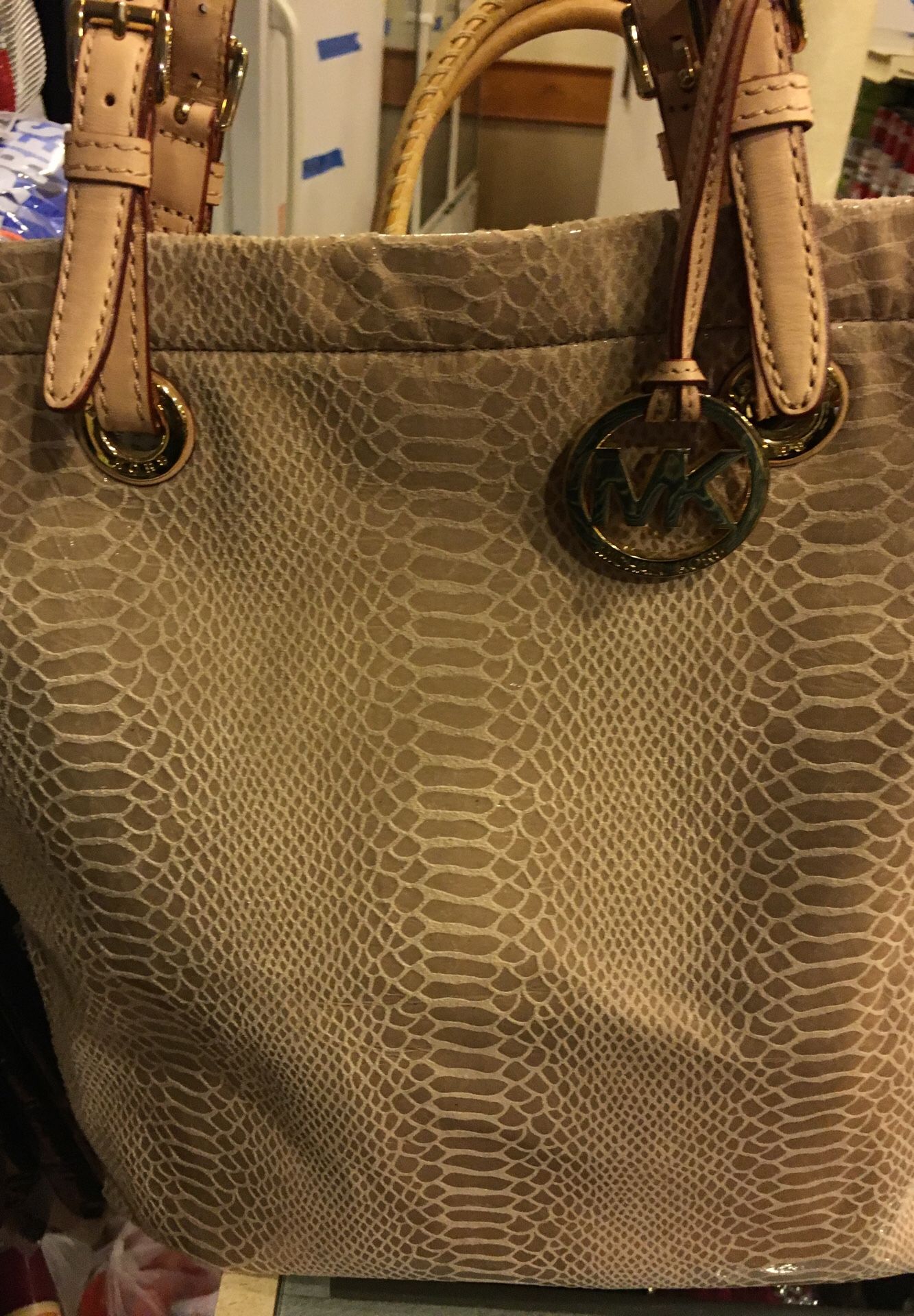Michael Kors python bag