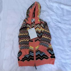 18 MONTH ZIP UP SWEATER NWT NEW WITH TAGS