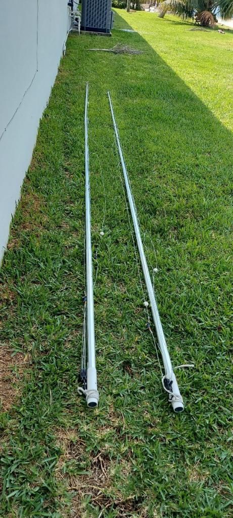 18' Aluminium OUTRIGGERS For Fishing