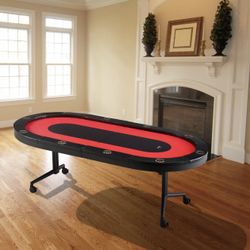 $700 Vevor Poker Foldable Table 10 Person