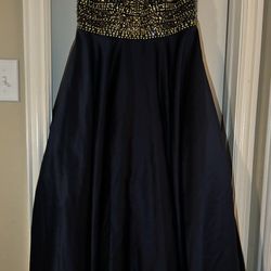 Navy Blue Dress