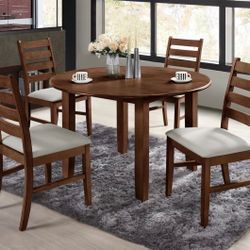 DINING SET W 4CH  (LOWER  OR HEIGHT COUNTER) 