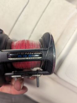Penn 535 graphite star drag reel