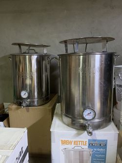 16 gallon brew kettles $150 each or best offer