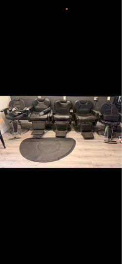 Barber salon chairs