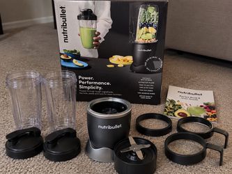 NutriBullet Pro 900W Blender – Complete Set with Accessories & Original Box