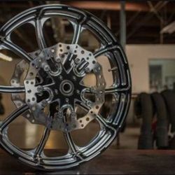 Harley Davidson Front And Rear Rims 