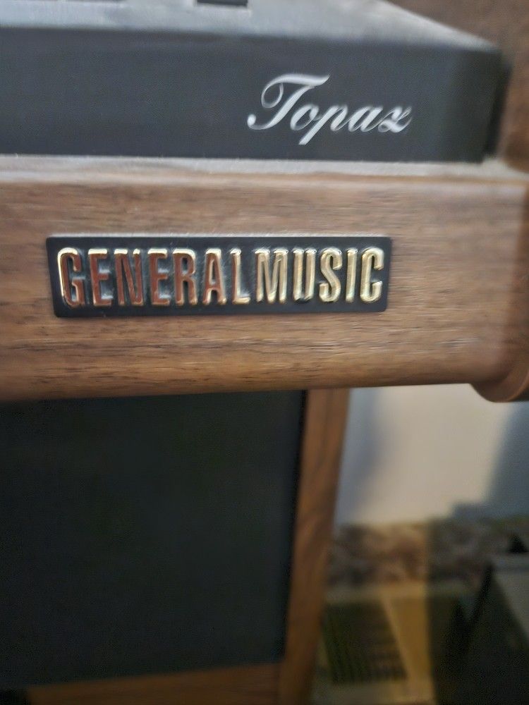 General Music Topaz Piano-Organ with Multiple Rhythm And Musical Instrument Controls