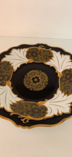 Weimar Cobalt Platter 13”. 