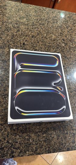 Apple newest ipad pro M5 13 inch wifi plus cellular 256 gb with full apple warrnaty
