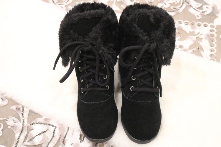 Style & Co Aubreyy Womens Faux Fur Lined Ankle Winter & Snow Boots, 5M