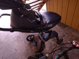 Luxury Stroller Bundle – Mima Xari + Nuna – Black – Excellent Condition