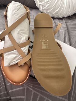 Beige/ Brown Sandals