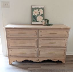 Refinished Solid Wood Dresser