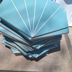 Hexagon Blue Tile - 40 Tiles 